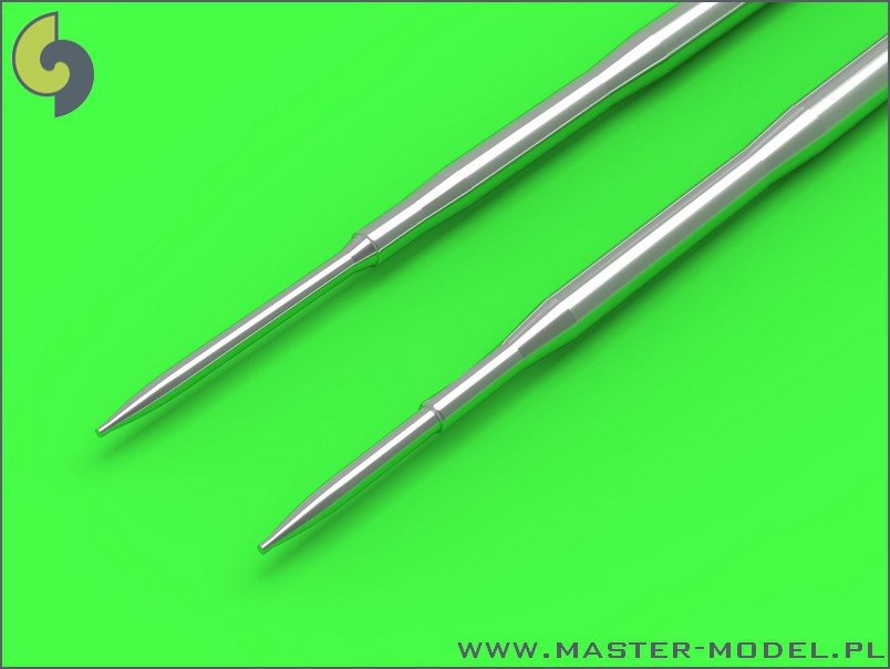 Master AM-32-069 MiG-17A/P/F (Fresco A, B, C) - Pointes de canon de 37 mm et 23 mm et tubes pitot (1/32) – image 3