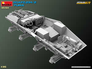 MiniArt 35414 Sd.Kfz. 234/2 PUMA. KIT INTÉRIEUR 1/35  – immagine 35