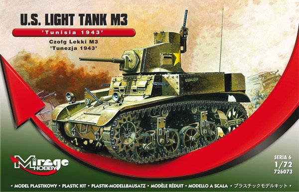 Char léger Mirage Hobby 726073 M3 (1/72)