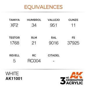 AK Interactive AK11001 Blanc 17 ml – image 3