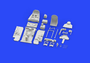 Maquette Eduard 648277 P-38F cockpit ACADEMY 1/48 – immagine 5