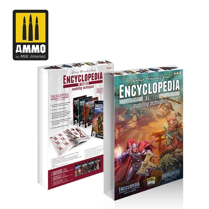 Munitions du Mig 6219E - Étui pour l'Encyclopédie des figures - Techniques de modélisation