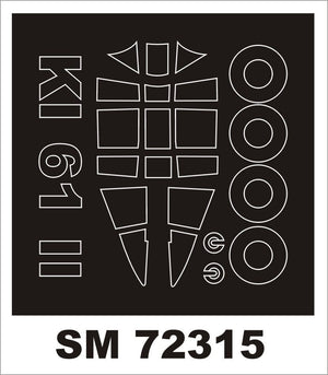 Montex SM72315 Ki-61 II HIEN RS-MODEL 1/72