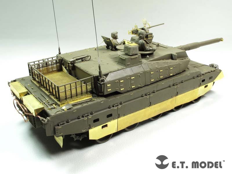 E.T. Model E35-204 JGSDF TYPE 10 Tank (For TAMIYA 35329) 1/35 – zdjęcie 5