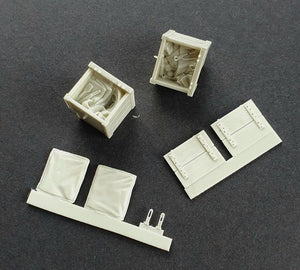Ensemble de sièges Panzer Art RE35-717 Leyland « Retriever » au 1/35