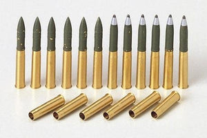 Tamiya 35191 M4 Sherman, projectiles en laiton de 75 mm, échelle 1/35