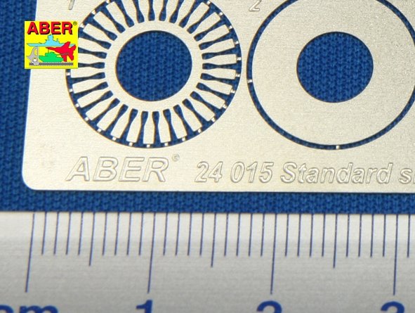 Aber 24015 Standard slotted discs brakes dia. 14mm 1/24 – zdjęcie 3
