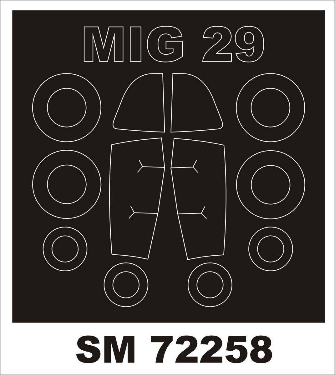 Montex SM72258 MiG-29A Trompettiste 1/72
