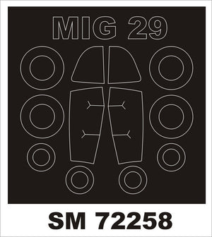 Montex SM72258 MiG-29A Trompettiste 1/72