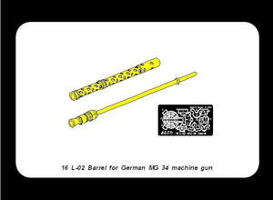 Canon tourné Aber 16L-02 pour mitrailleuse allemande MG34 1/16  – image 7