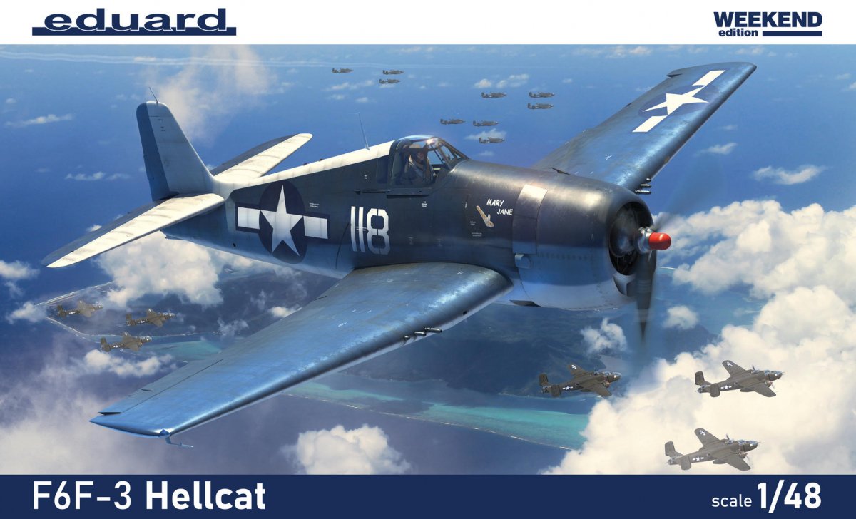 Eduard 84194 F6F-3 Hellcat Édition Week-end 1/48