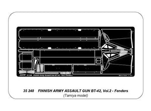 Aber 35248 Canon d&amp;#39;assaut BT-42 de l&amp;#39;armée finlandaise - vol. 2 - ensemble supplémentaire - garde-boues (1/35) – immagine 5
