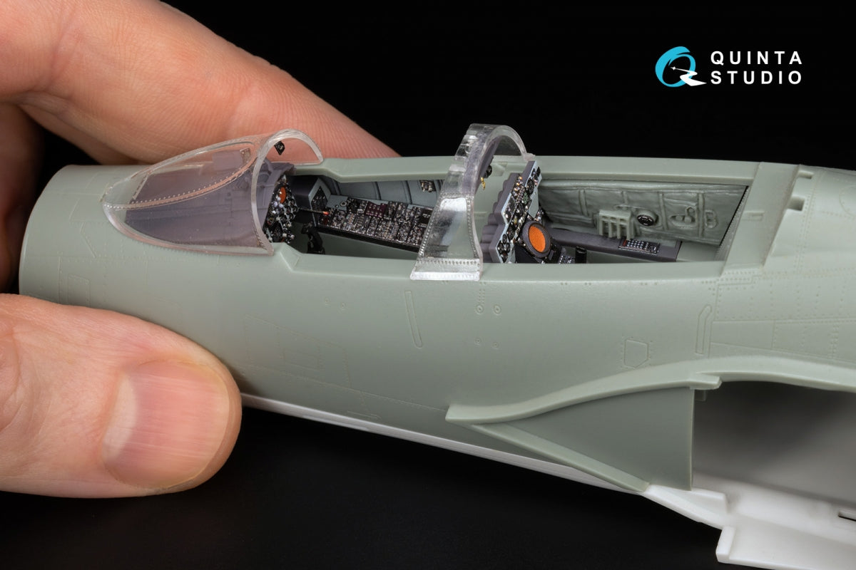 Quinta Studio QD+48490 F-4S Phantom II Intérieur imprimé en 3D et coloré sur papier décalcomanie (Academy) (avec pièces en résine imprimées en 3D) 1/48 – image 14