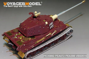 Maquette Voyager PE35892 Tigre royal allemand de la Seconde Guerre mondiale, version finale pour MENG 1/35 – immagine 4