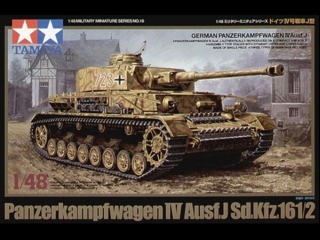 Tamiya 32518 Allemand Pzkw IV J Sd.Kfz.161/2 (1/48)