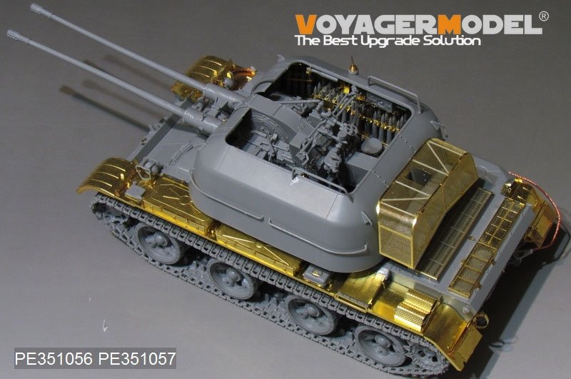 Voyager modèle PE351057 soviétique ZSU-57-2 SPAAG ensemble de base pour Takom 1/35 – immagine 6