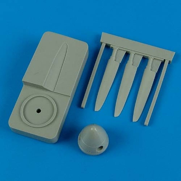Quickboost QB48446 Hurricane Mk.I rotol propeller w/tool ​​Italeri 1/48
