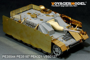 Maquette Voyager PE35544 StuG.IV allemand de la Seconde Guerre mondiale, production tardive, pour DRAGON 6612, échelle 1/35 – image 2