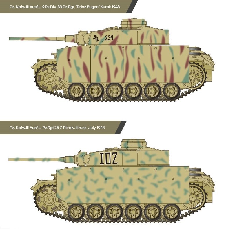 Maquette Academy 13545 Panzer III Ausf L allemand « Bataille de Koursk » au 1/35 – image 4