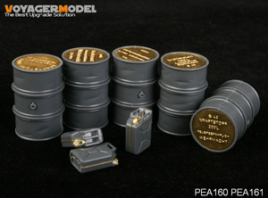 Couvercles de fûts de carburant allemands de 200 L, modèle Voyager PEA160, Seconde Guerre mondiale, échelle 1/35 – immagine 2