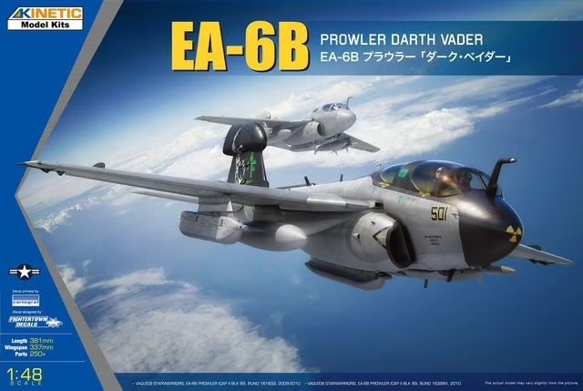 Kinetic K48075 EA-6B Prowler « Darth 'Vader » 1/48