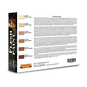 Coffret de peinture acrylique Lifecolor CS13, teinte Chair, 6 x 22 ml – image 2