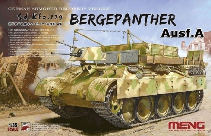 Meng modèle SS-015 Sd.Kfz.179 Bergepanther Ausf.A 1/35
