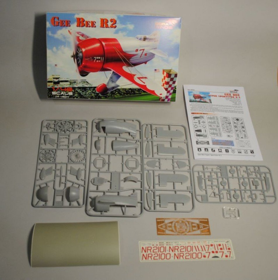 Dora Wings 48001 GEE BEE R-2 SUPER SPORTSTER AÉRONEF 1/48 – image 2