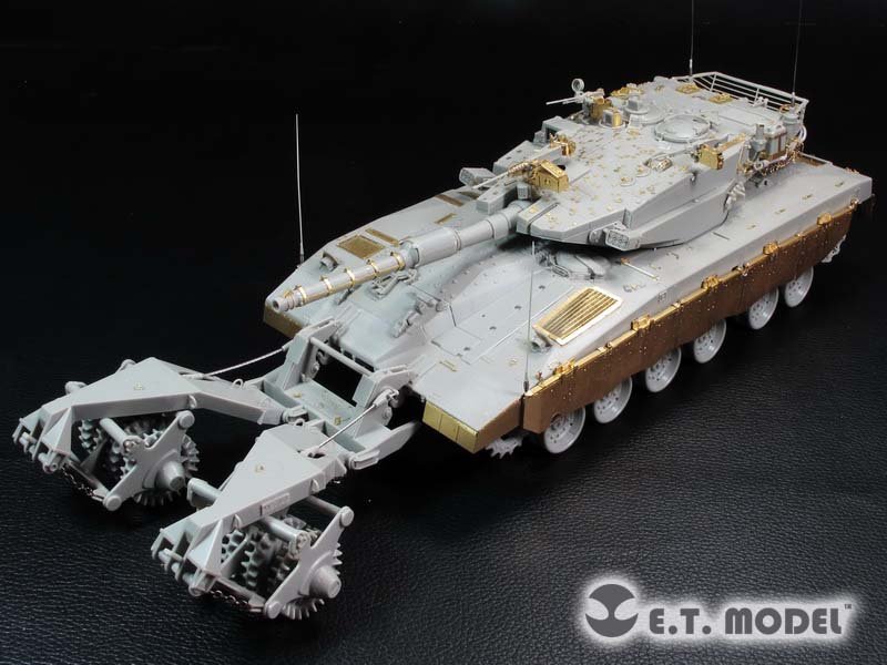 ET modèle E35-205 israélien Merkava Mk.3 BAZ Tank Basic (pour Meng TS-005) (1/35) – Bild 3