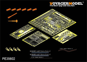 Maquette Voyager PE35602 BMP-1P VCI russe moderne pour TRUMPETER 05556 1/35