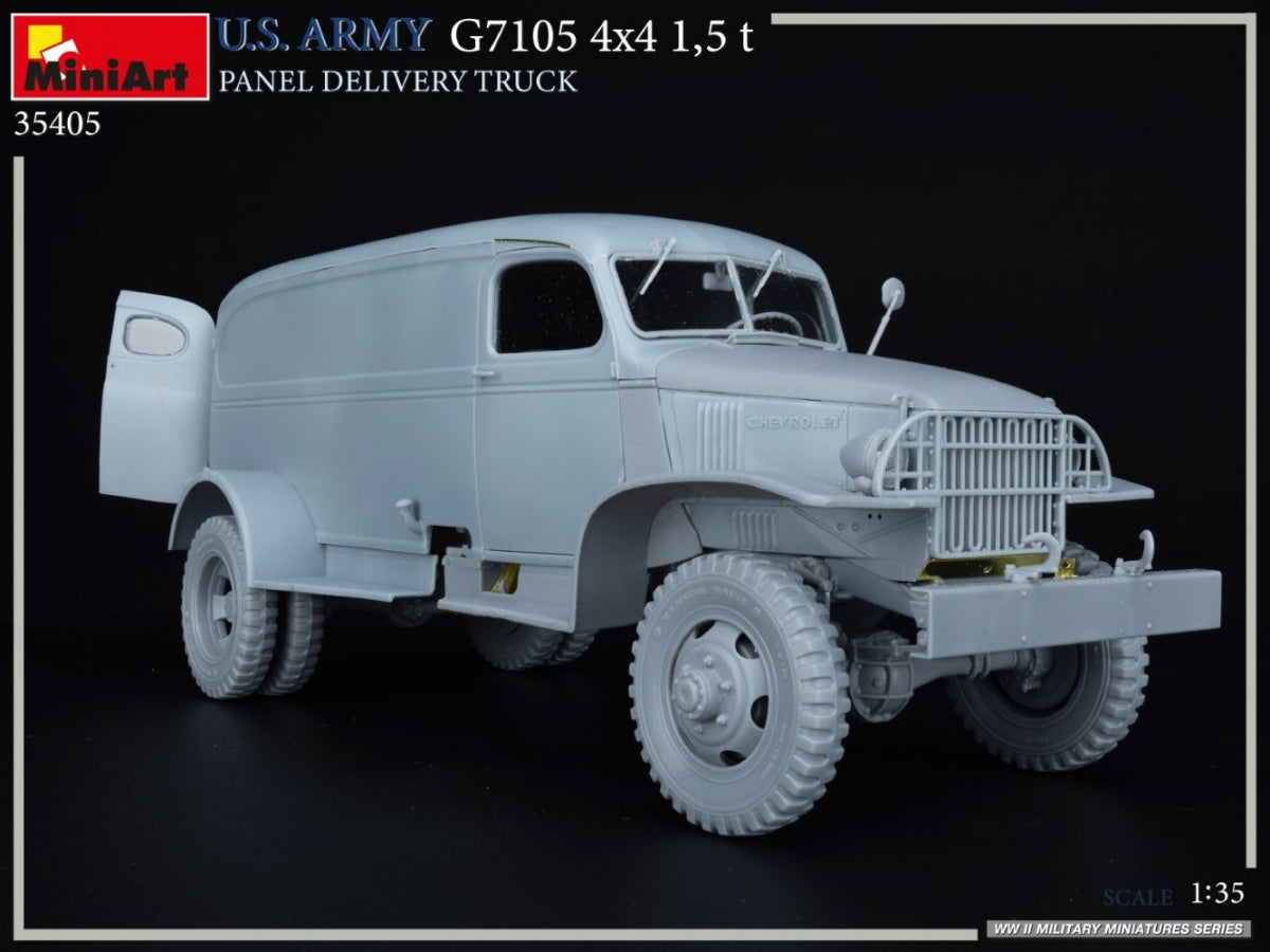MiniArt 35405 Armée américaine G7105 Camion de livraison de panneaux 4x4 1,5 t 1/35 – image 10