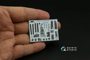 Intérieur imprimé en 3D et coloré sur papier décalcomanie (FineMolds) Quinta Studio QD72065 F-4EJ KAI, échelle 1/72 – immagine 3