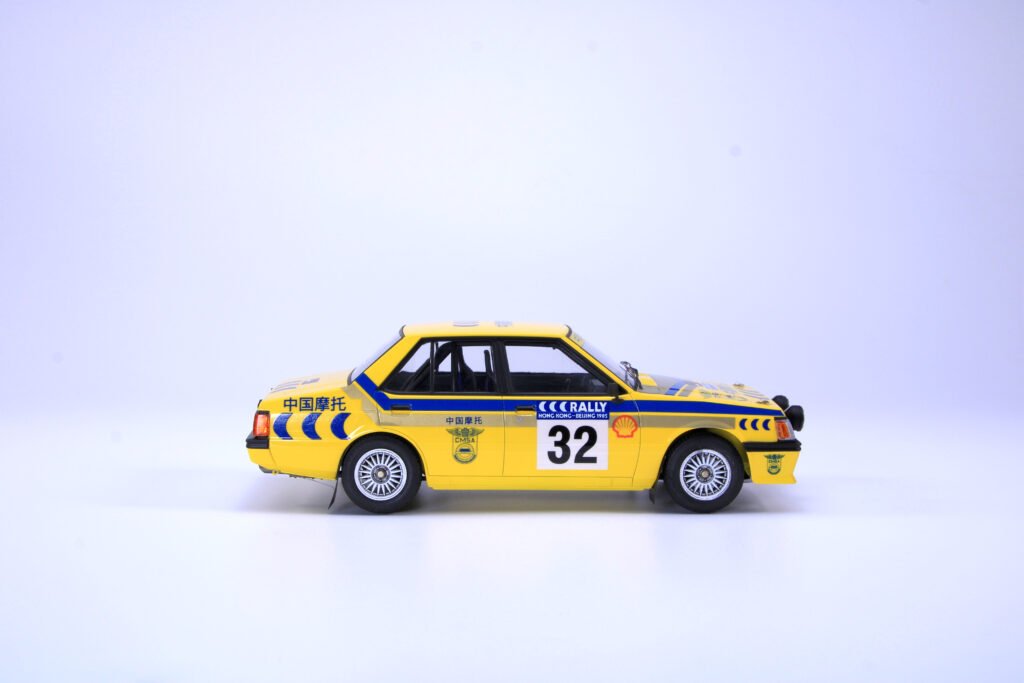 NuNu PN24032 Mitsubishi Lancer Turbo 85 Rallye Hong Kong-Pékin 1/24 – image 7
