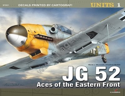 Kagero 97001 1-JG 52 - As du front de l&amp;#39;Est (décalcomanies) EN