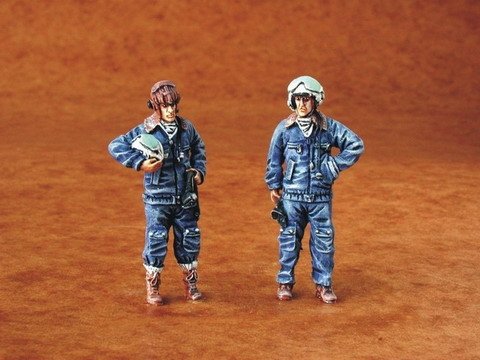 CMK F48086 Pilotes du Pacte de Varsovie (2 figurines) 1/48