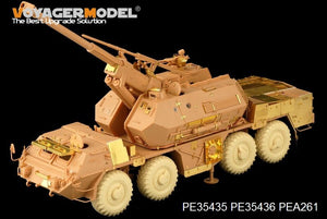 Modèle Voyager PE35435 Canon moderne ShkH DANA vz.77 de 152 mm pour TRUMPETER 85501 au 1/35 – image 2