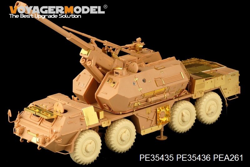 Modèle Voyager PE35435 Canon moderne ShkH DANA vz.77 de 152 mm pour TRUMPETER 85501 au 1/35 – image 2