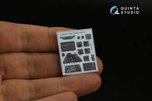 Intérieur imprimé en 3D et coloré sur papier décalcomanie Quinta Studio QD48289 Ar 196A-3 (Italeri) 1/48 – immagine 4