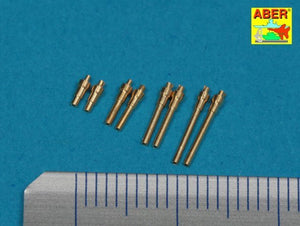 Aber A72 005 Jeu de 8 canons Browning M2 US de calibre .50 (12,7 mm) tournés pour P-47 Thunderbolt (1/72) – image 2