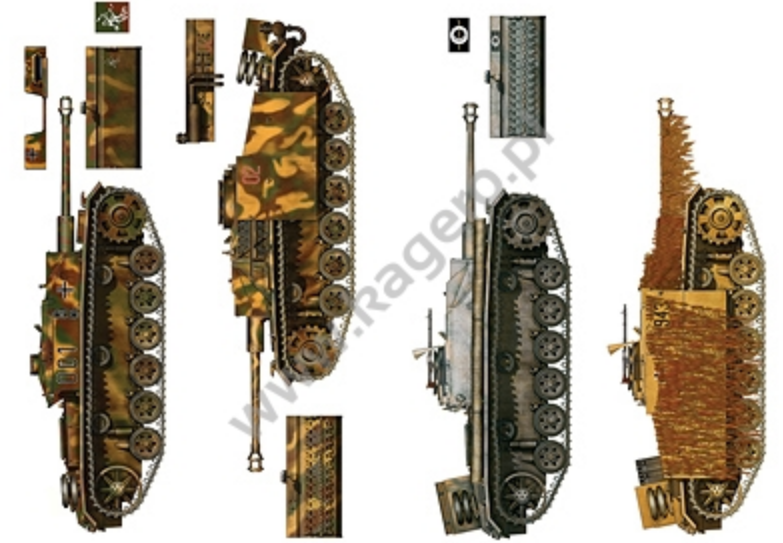 Kagero 7097 Sturmgeschütz III A, B, F, F L43, F/8, G EN/PL  – image 4