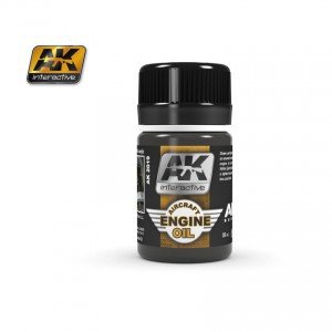 Huile moteur d&amp;#39;avion AK Interactive AK2019, 35 ml