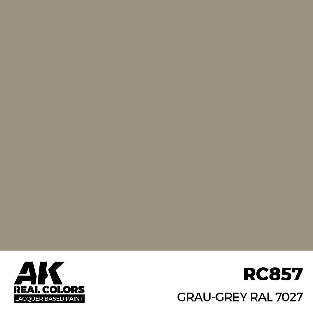 AK Interactive RC857 Gris-Gris RAL 7027 17 ml