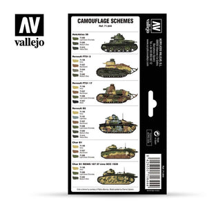 Vallejo 71644 Peintures de camouflage françaises d&amp;#39;avant-guerre et de la Seconde Guerre mondiale, 8 x 17 ml – immagine 2
