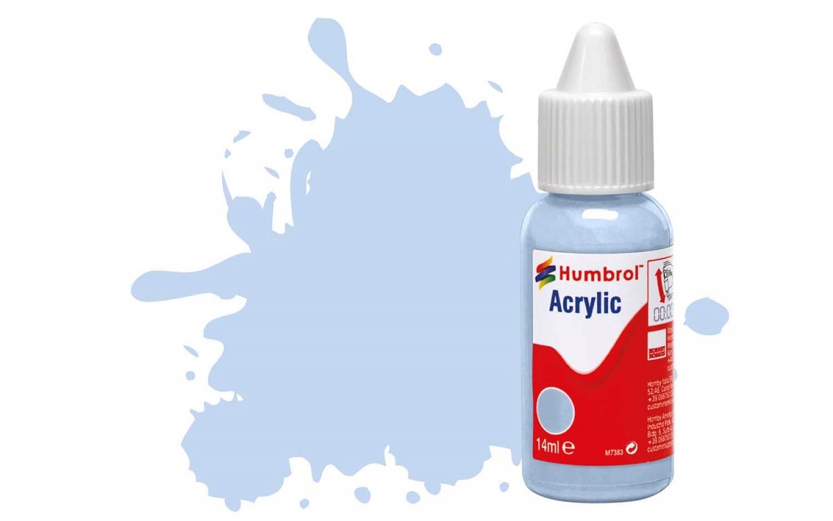 Humbrol DB0044 N° 44 Bleu pastel mat - 14 ml.