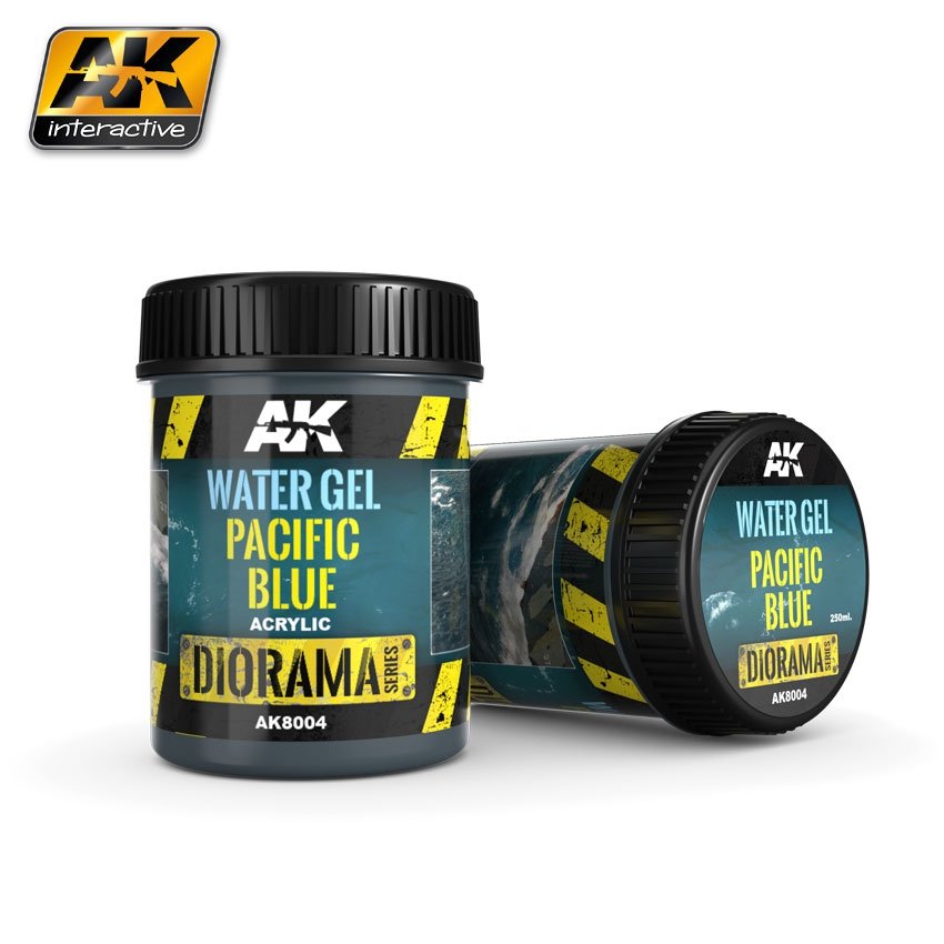 Gel hydratant AK Interactive AK8004 Bleu Pacifique 250 ml