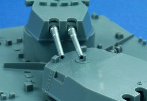 Canon RB modèle 350L02 des navires HMS King George V, HMS Prince of Wales, HMS Duke of York, HMS Anson et HMS Howe, échelle 1/350