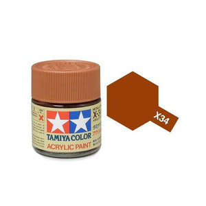 Tamiya 81034 Acryl X-34 Brun Métallisé 23 ml