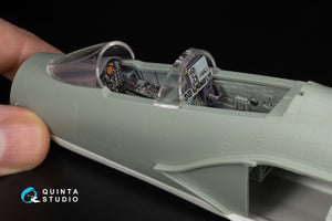 Intérieur imprimé en 3D et coloré sur papier décalcomanie (Academy) du F-4B Phantom II de Quinta Studio QD+48485 (avec pièces en résine imprimées en 3D) à l&amp;#39;échelle 1/48 – image 15