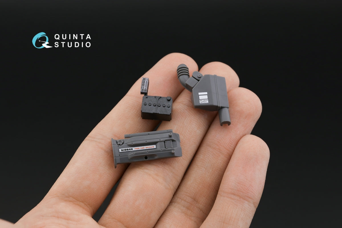 Quinta Studio QD24006 Nissan Skyline GT-R R32 3D-Printed &amp;amp; coloured Interior on decal paper (Tamiya) 1/24 – zdjęcie 10