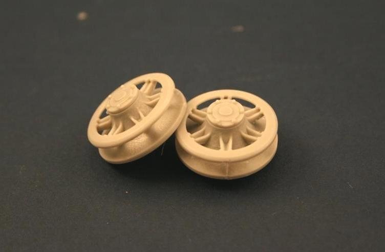 Roues de tension Panzer Art RE35-098 pour Panther/Jagdpanther (modèle récent) 1/35